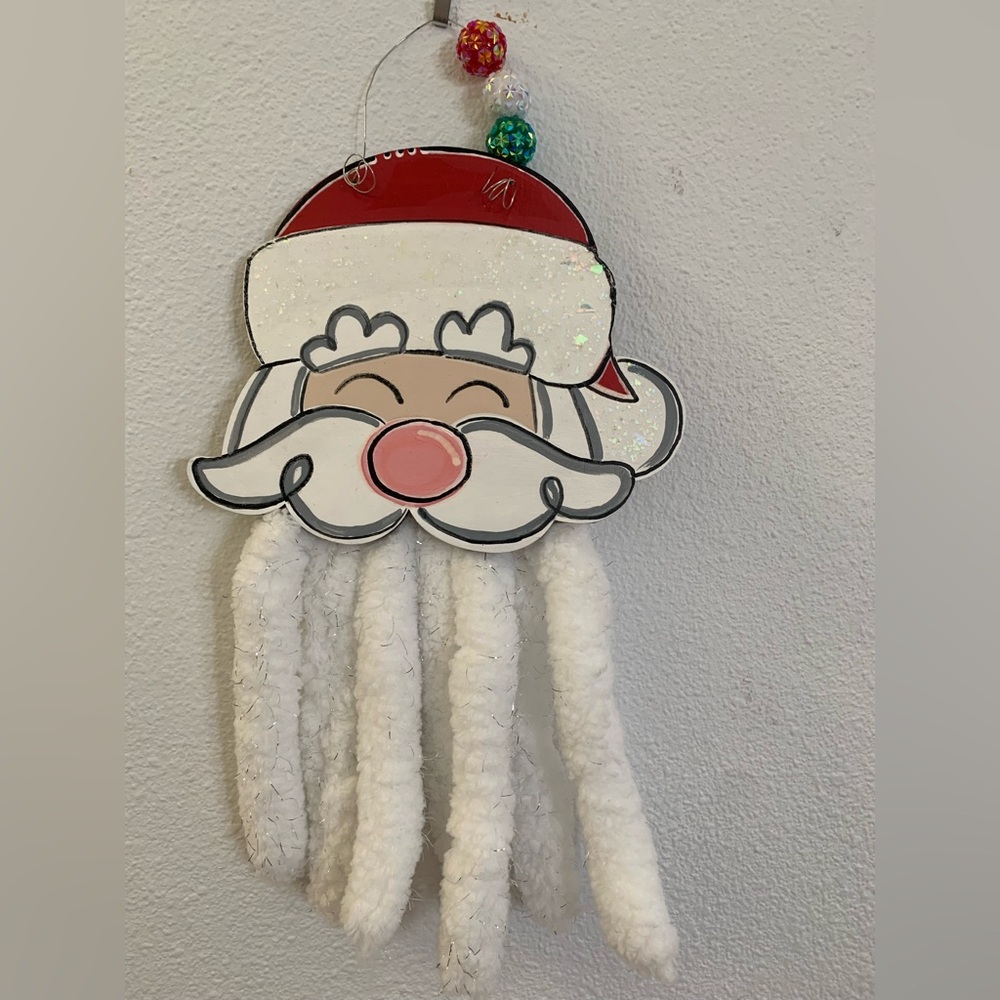 Handmade Santa Claus Wall Hanging Decoration